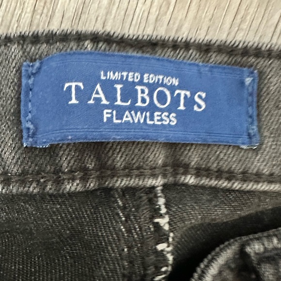 Talbots| Limited Edition Embellished Gray Skinny Jeans - Picture 6 of 8